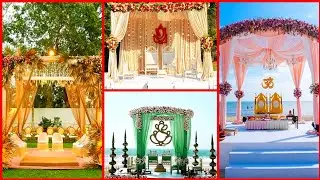2k21 Luxury Mandap Outdoor Styles/Wedding Mandap Decor Ideas/Beautiful Mandap Collection