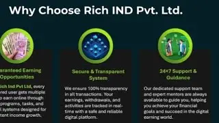 Rich India pvt ltd परिवार फ्री data entry job Captcha work on 