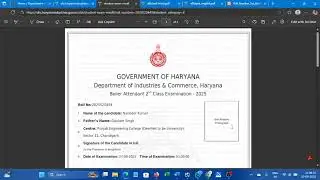 Haryana Boiler Attendant Admit Card Download || Haryana Boiler Attendant class 2nd Admit Card 