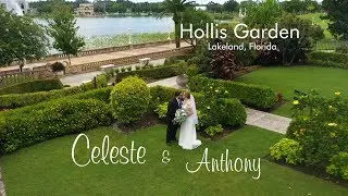 Wedding By Drone Teaser Hollis Gardens Lakeland, Florida