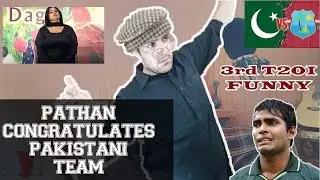 Pak vs Wi 2016  || funny PATHAN Celebration || Umar Akmal DAB!