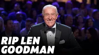 The death of Len Goodman, former judge of Strictly Come Dancing