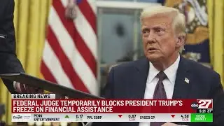 Judge blocks federal funding pause