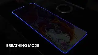 Big Large LED Lighting Gaming Mousepad