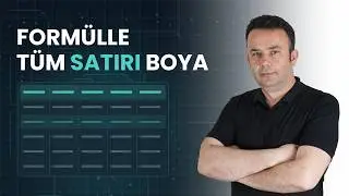 Excel Koşullu Biçimlendirme ile tüm satırı boyamak- 519.video | Ömer BAĞCI