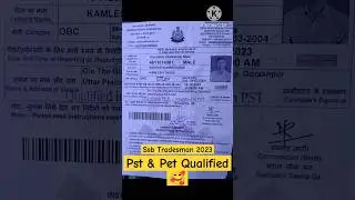 Ssb Tradesman PEt PSt Qualified 2023 //#rojgarwithankit #ssb #sscgd