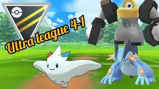 This team of Togekiss, Melmetal and Swampert is rocking in Ultra league. #Pokemongo #Ultraleague