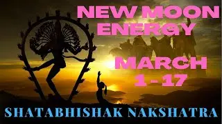 March New Moon 2022 | Shatabhishak Nakshatra | Vedic Astrology
