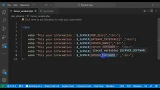 Server Variable | Super Global | PHP  | @ChhannaCode2002