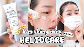 Review Chi Tiết Kem Chống Nắng Heliocare Pigment Solution Fluid ♡ Quin