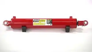 NorTrac Heavy-Duty Welded Cylinder - 3000 PSI, 2in. Bore, 18in. Stroke
