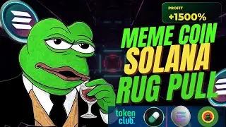 RUG PULLS EXPLAINED LIVE! Solana MEME COIN Creation & Safety Guide ⚠️ | 1 SOL to 100 SOL + GIVEAWAY