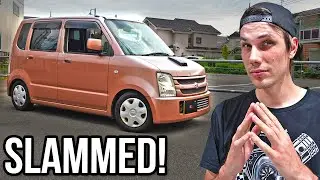 LOWERED MY SUPERCHARGED KEI CAR FOR $100