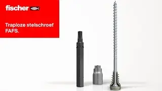 Traploze stelschroef FAFS. De afstandschroef met traploze stelmogelijkheid.