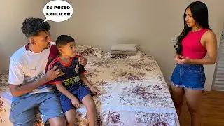 A CASA CAIU! MINHA NAMORADA SOUBE QUE EU TENHO UM FILHO😱