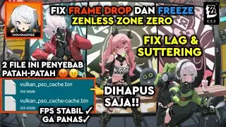Fix lag & Stuttering Zenless Zone Zero on android phone 100% Work All Device & All version zzz