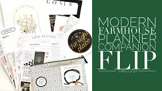 Modern Farmhouse Planner Companion Flip Through