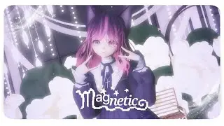 ［香港Vtyper-YabAiko]MMD- Magnetic (Christmas ver.)  - ILLIT  [カメラ配布 | Original Camera DL]