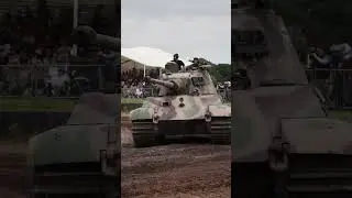 The last ever working king tiger tank at @thetankmuseum #tankfest