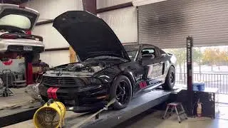 S197 D1X Procharger on dyno