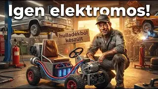 Kacatokból őrült elektromos telekjáró építettem – és brutálisan menő lett! Teljesen elmebeteg!