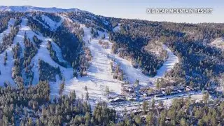 Snow check at Big Bear