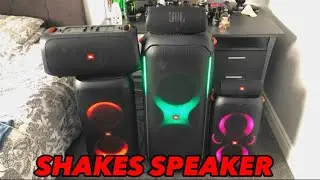 JBL&rsquo;s Shake Speaker from deep bass &bull;partybox 710/310/110&bull;🔊