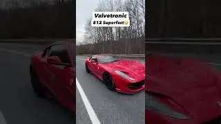 Valvetronic Ferrari 812 creating MUSIC 🎶 #ferrari #ferrari812 #superfast #f12