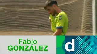 Fabio Gonz&aacute;lez reaparece con la UD Las Palmas tras varios meses lesionado