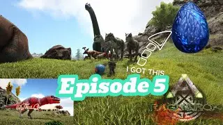 Ark Ragnarok Episode 5: a pack of sharp teeth and a lightning egg