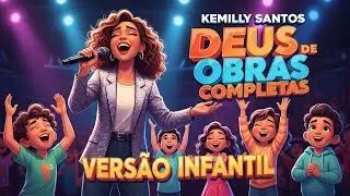 Deus de Obras Completas (Versão Infantil) | Coral Infantil | Cover Kemilly Santos