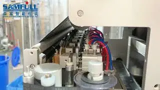 P4-10 lanes gel black bag packing machine(round corner)