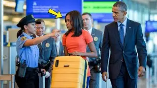 Airport Staff Kicked Out Sasha Obama, But Regretted Everything When Her Father Barack Obama Arrived