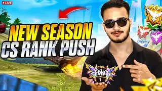 New CS-Ranked Season 🚀+ Serious Rank Push 🤯💫 After Long 🕒🔥 #freefire #asifgamer #nonstop_live #live
