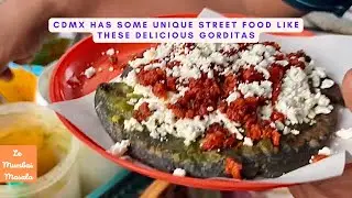 CDMX is so lucky to hv amazing people selling some delicious Blue Corn Gorditas in the middle of DT