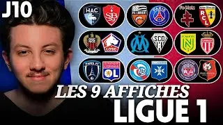 ⚠️ Mes PRONOS pour la 10e Journ&eacute;e de Ligue 1. ATTENTION &agrave; certains
