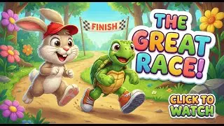 The Tortoise and the Hare: Best Story for Kids