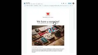 Keep everybody up to date with the newsletter templates on Google Docs 📄 #Shorts