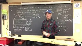 Rolling Without Slipping Solid Sphere/Poolball