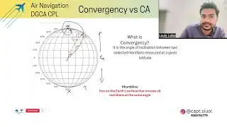 Why Does Your Heading Change? | Convergency & Conversion Angle Explained | DGCA CPL AIR Navigation