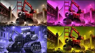 😱 McQueen as Giant Machine | Cars AI Edit