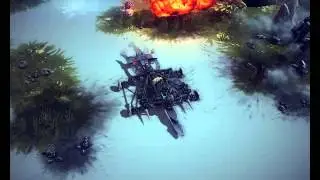 Besiege - Telecinetic flamethrower against The Duke's Prototypes