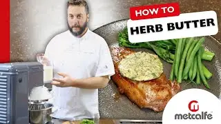 Transforming Cream into Herb Butter with the MP7 Planetary Mixer! 🧈 🌿 | Metcalfe Catering Equipment