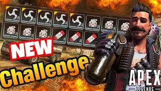 using ONLY GRENADES challenge || Apex Legends
