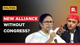 West Bengal CM Mamata Banerjee Meets SP Chief Akhilesh Yadav In Kolkata
