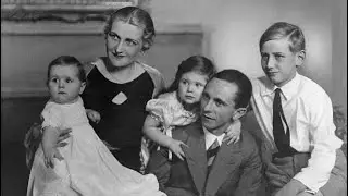 Home movie of Magda Goebbels spending time with her children (1937) - Historical Footage