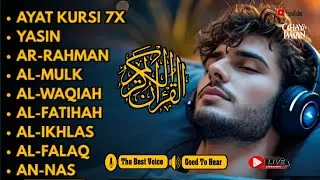 MUROTTAL MERDU PENGANTAR TIDUR,AYAT KURSI, ALWAQIAH,ALMULK,AR RAHMAN,YASIN,BY:Alaa Aqel
