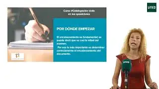 Cómo afrontar un examen de catalogación