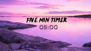 Five-Minute Silent Timer 🕯️ | Stay Focused