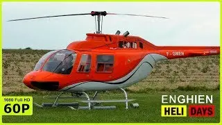 NICOLAS AUBERT WITH HIS HUGE BELL 206 JET-RANGER | HELIDAYS ENGHIEN 2019